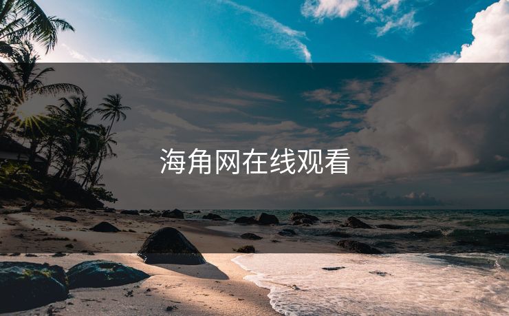 海角网在线观看